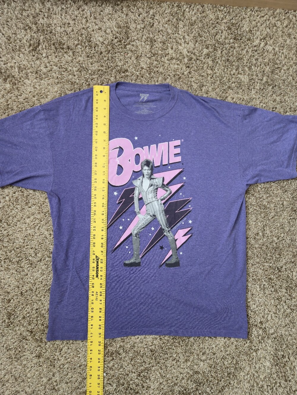 Vintage David Bowie Shirt XXL - Picture 8 of 9